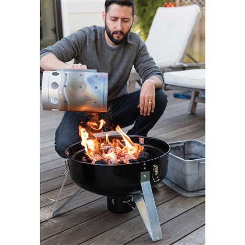 Cuisinart Grill - Charcoal Chimney Starter, Lights in 20 Minutes-United Backyard