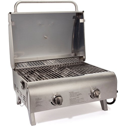 Cuisinart Grill - Chef's Style Tabletop Grill - Silver-United Backyard