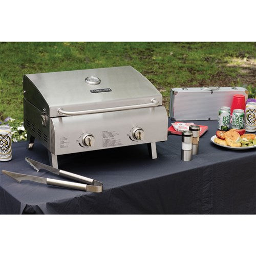 Cuisinart Grill - Chef's Style Tabletop Grill - Silver-United Backyard