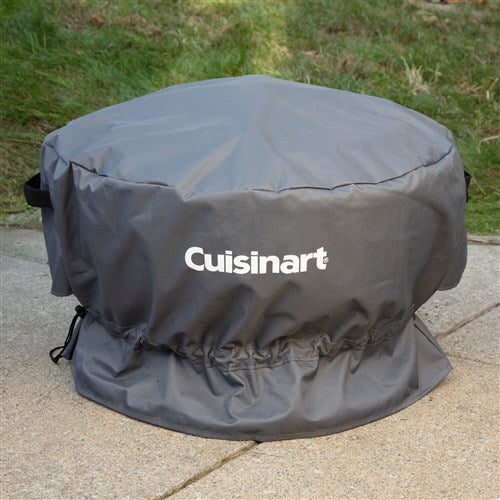 Cuisinart Grill - Cleanburn Outdoor Fire Pit Cover - Fits COH-800 - Black-United Backyard