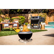 Cuisinart Grill - Cleanburn Outdoor Fire Pit, Smokeless, Easy Clean Ash Tray - Stainless-United Backyard