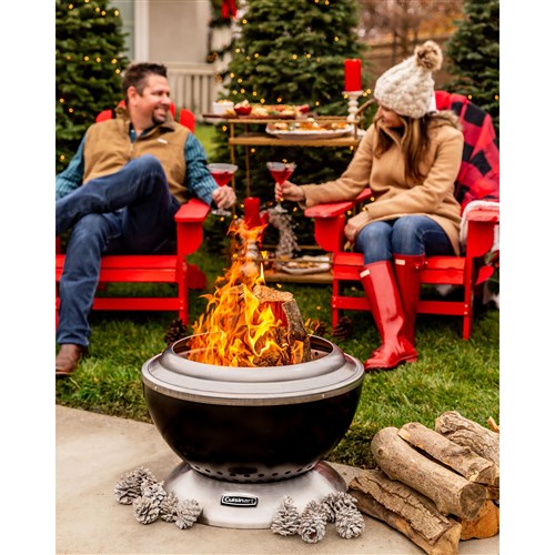 Cuisinart Grill - Cleanburn Outdoor Fire Pit, Smokeless, Easy Clean Ash Tray - Stainless-United Backyard