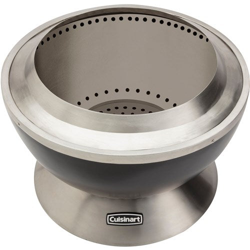 Cuisinart Grill - Cleanburn Outdoor Fire Pit, Smokeless, Easy Clean Ash Tray - Stainless-United Backyard