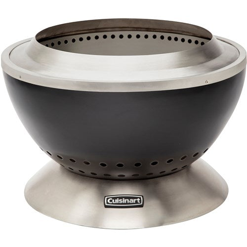 Cuisinart Grill - Cleanburn Outdoor Fire Pit, Smokeless, Easy Clean Ash Tray - Stainless-United Backyard