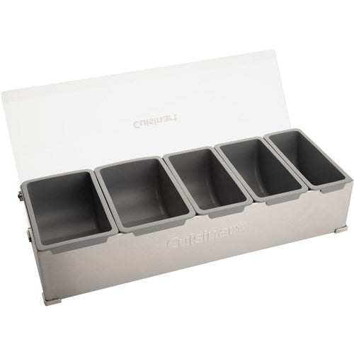 Cuisinart Grill - Condiment & Topping Station for Pizza, Omelets, Burgers, Tacos & More-United Backyard