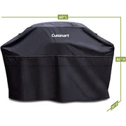 Cuisinart Grill - Cuisinart Grill Cover 60" Rectangle - Black-United Backyard
