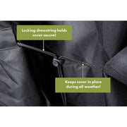 Cuisinart Grill - Cuisinart Grill Cover 60" Rectangle - Black-United Backyard