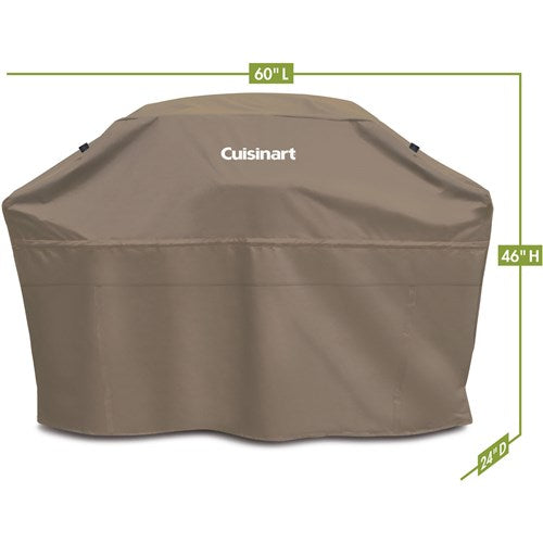 Cuisinart Grill - Cuisinart Grill Cover 60" Rectangle - Brown-United Backyard