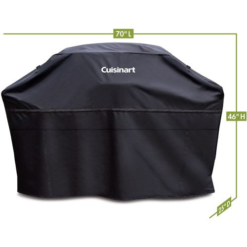 Cuisinart Grill - Cuisinart Grill Cover 70" Rectangle - Black-United Backyard