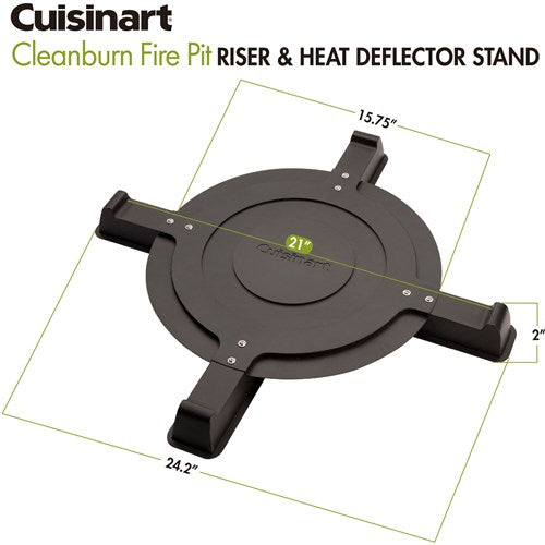 Cuisinart Grill - Fire Pit Riser and Heat Deflector Stand-United Backyard