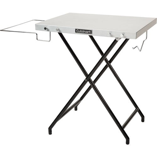 Cuisinart Grill - Fold N' Go Prep Table, 24" x 20" Steel Work Surface-United Backyard