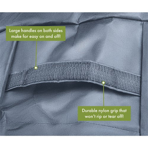 Cuisinart Grill - Heavy Duty 2 Burner Gas Grill Cover, UV Protected - Gray-United Backyard