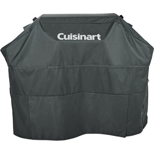 Cuisinart Grill - Heavy Duty 2 Burner Gas Grill Cover, UV Protected - Gray-United Backyard