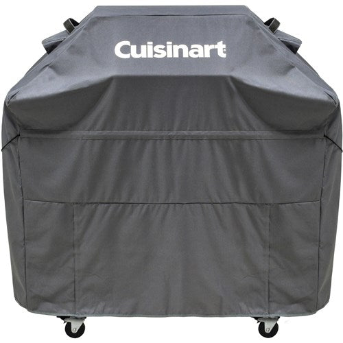 Cuisinart Grill - Heavy Duty 4-5 Burner BBQ Gas Grill Cover, UV Protected - Gray-United Backyard
