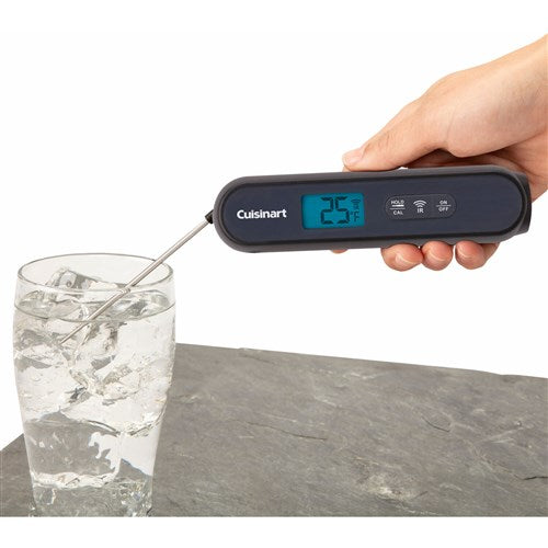 Cuisinart Grill - Instant read and Infared Thermometer, 2 in 1 Foldable-United Backyard