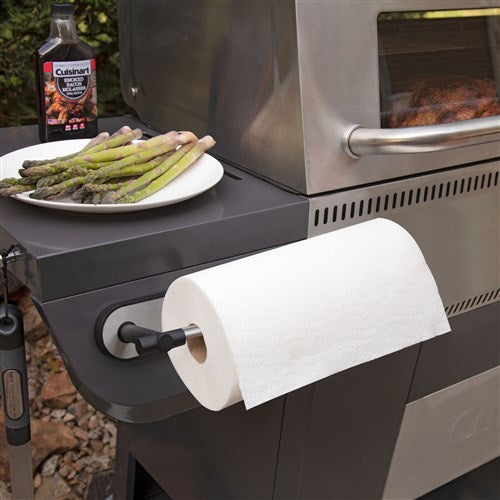 Cuisinart Grill - Magentic Paper Towel Holder, Can Use Vertical or Horizontal - Black-United Backyard