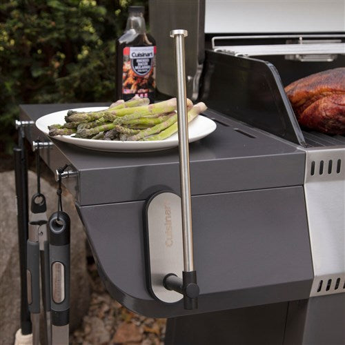 Cuisinart Grill - Magentic Paper Towel Holder, Can Use Vertical or Horizontal - Black-United Backyard