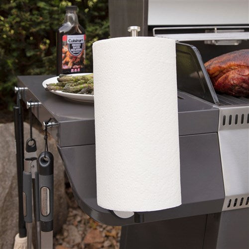 Cuisinart Grill - Magentic Paper Towel Holder, Can Use Vertical or Horizontal - Black-United Backyard