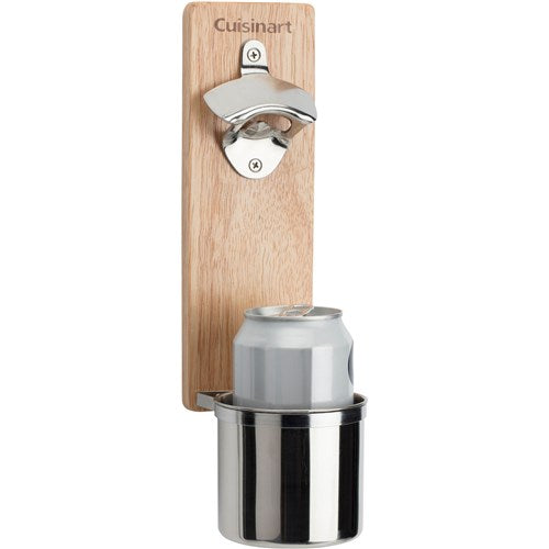 Cuisinart Grill - Magnetic Bottle Opener & Cup Holder, Catches the Caps, Hold Cans Too-United Backyard