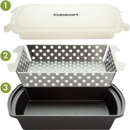 Cuisinart Grill - Marinade and Grilling Basket Set-United Backyard