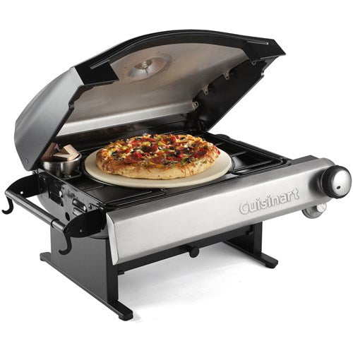 Cuisinart Grill - Outdoor Pizza Oven, 15, 000, Portable with Accessories - Stainless-United Backyard