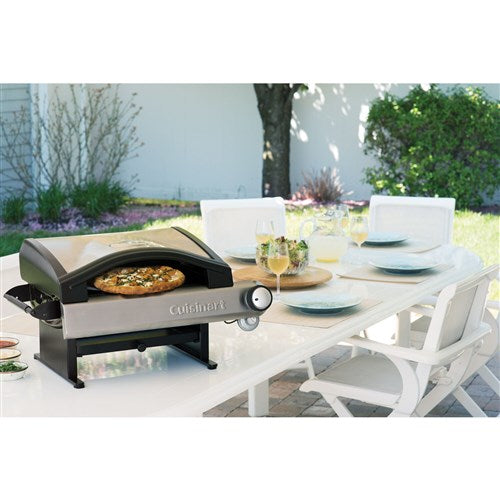 Cuisinart Grill - Outdoor Pizza Oven, 15, 000, Portable with Accessories - Stainless-United Backyard