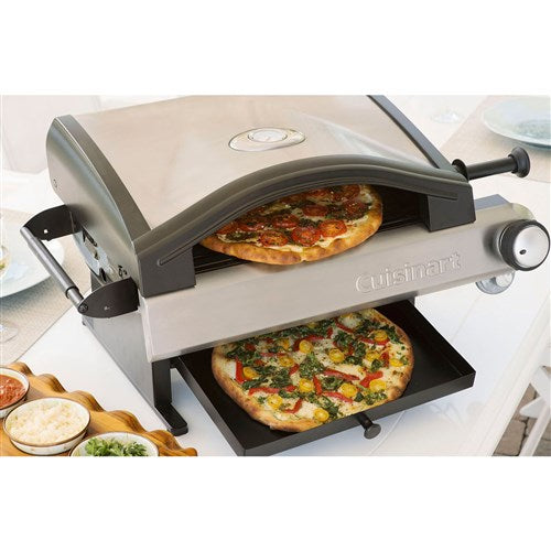 Cuisinart Grill - Outdoor Pizza Oven, 15, 000, Portable with Accessories - Stainless-United Backyard