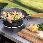 Cuisinart Grill - Outdoor Wok Station, Wok Burner, Prep Space-United Backyard