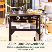 Cuisinart Grill - Outdoor Wok Station, Wok Burner, Prep Space-United Backyard
