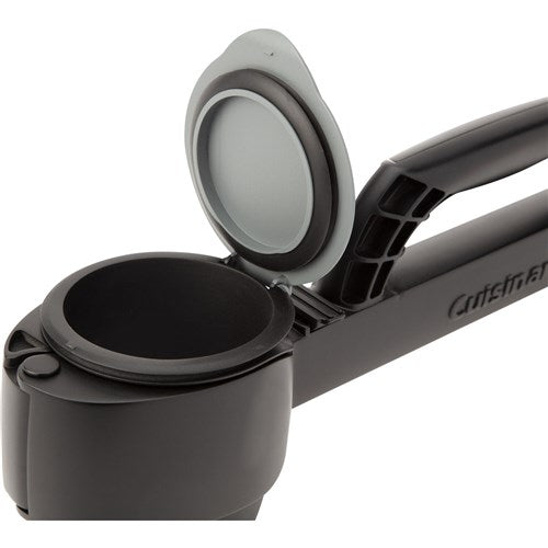 Cuisinart Grill - Pellet Dispenser Bag Clip, Integrated Bag Seal Cutter - Black-United Backyard