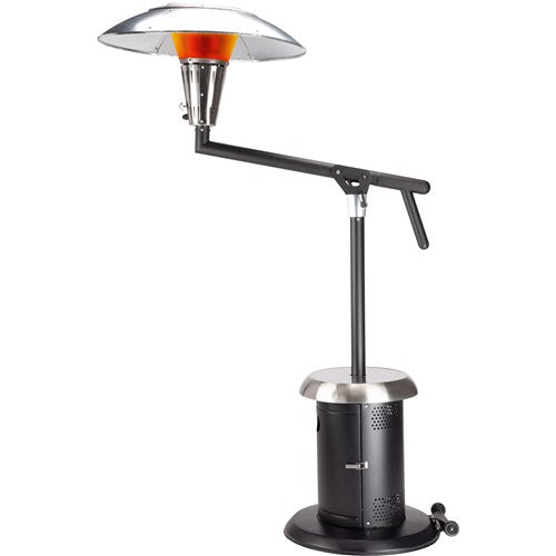 Cuisinart Grill - Perfect Position Propane Patio Heater, Swivel Design - Stainless-United Backyard