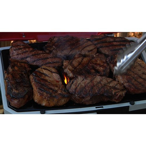 Cuisinart Grill - Petit Gourmet Gas Grill with Versa Stand - Red-United Backyard