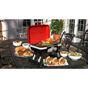 Cuisinart Grill - Petit Gourmet Tabletop Portable Gas Grill - Red-United Backyard