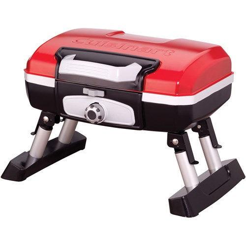 Cuisinart Grill - Petit Gourmet Tabletop Portable Gas Grill - Red-United Backyard