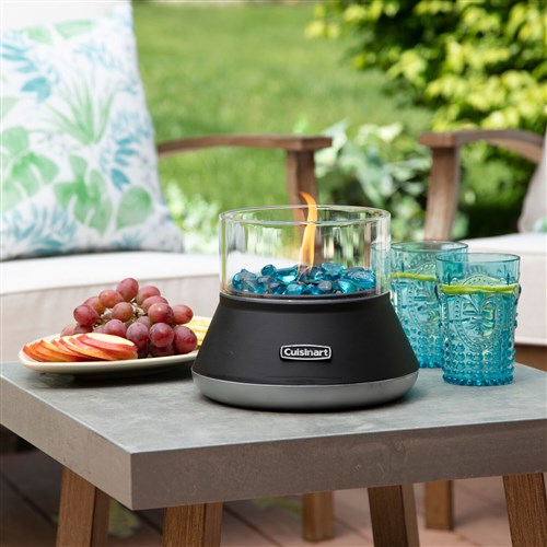 Cuisinart Grill - Petite Tabletop Fire Bowl, No Smoke, Repels Insects-United Backyard