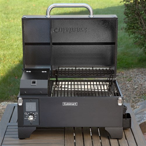 Cuisinart Grill - Portable Wood Pellet Grill, 8 in 1 Cooking Capabilities-United Backyard