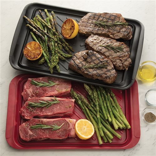 Cuisinart Grill - Prep and Serve Grilling Trays, Color Coded, Dishwasher Safe-United Backyard