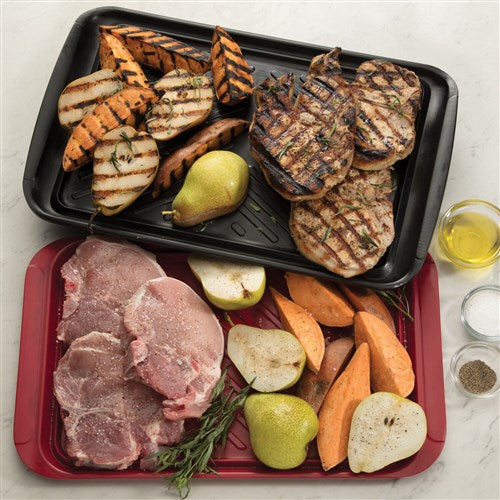 Cuisinart Grill - Prep and Serve Grilling Trays, Color Coded, Dishwasher Safe-United Backyard