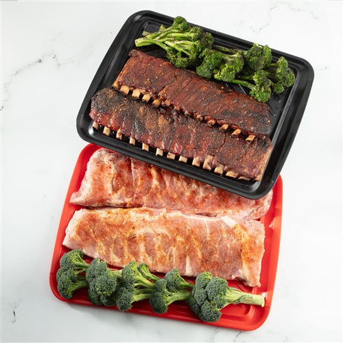 Cuisinart Grill - Prep and Serve Grilling Trays, Color Coded, Dishwasher Safe, Large-United Backyard