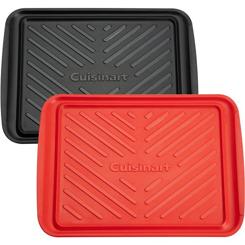 Cuisinart Grill - Prep and Serve Grilling Trays, Color Coded, Dishwasher Safe, Large-United Backyard