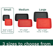 Cuisinart Grill - Prep and Serve Grilling Trays, Color Coded, Dishwasher Safe, Small-United Backyard