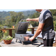 Cuisinart Grill - Professional Portable Gas Grill, Compact, 10, 000 BTU, Thermostat - Stainless-United Backyard