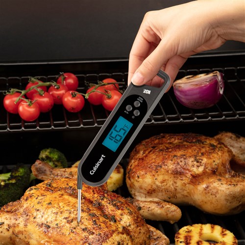 Cuisinart Grill - Quick Read Folding Grilling Thermometer, Water Resistant, NSF Certified-United Backyard