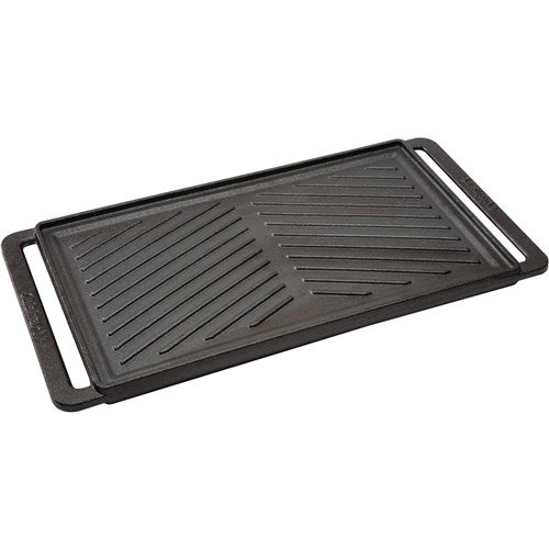 Cuisinart Grill - Reversible Cast Iron Griddle Plate, 2-in-1 Design - Cast Iron-United Backyard