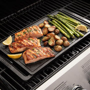 Cuisinart Grill - Reversible Cast Iron Griddle Plate, 2-in-1 Design - Cast Iron-United Backyard