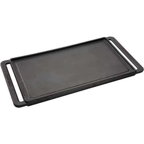 Cuisinart Grill - Reversible Cast Iron Griddle Plate, 2-in-1 Design - Cast Iron-United Backyard