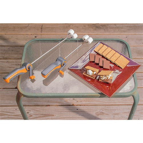 Cuisinart Grill - SMORE Roastin' Reel Roasts Marshmallows, Hot Dogs, Sausages and More-United Backyard