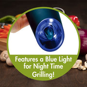 Cuisinart Grill - Salt & Pepper Gravity Mill, Adjustable Coarseness, LED light-United Backyard