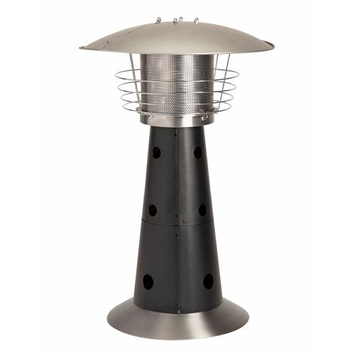 Cuisinart Grill - Tabletop Patio Heater, 11000 BTU, Portable, Rotary Dial Control - Stainless-United Backyard