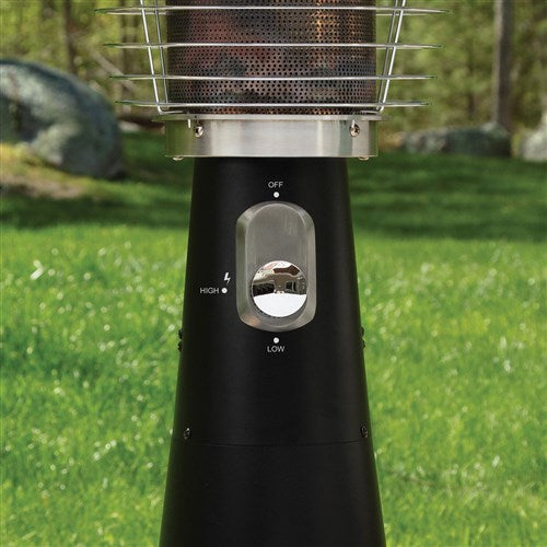 Cuisinart Grill - Tabletop Patio Heater, 11000 BTU, Portable, Rotary Dial Control - Stainless-United Backyard